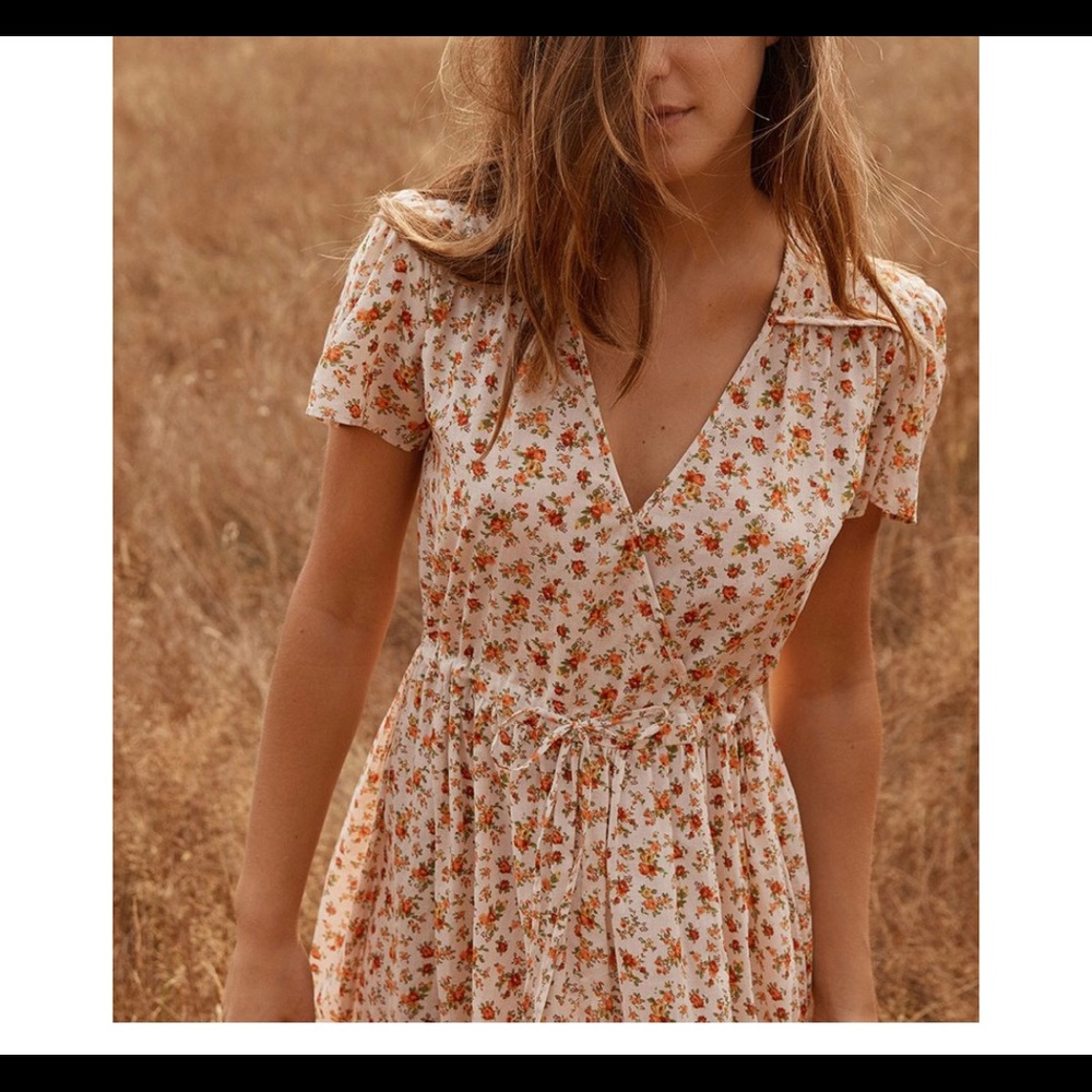 New Christy Dawn - Dawn dress in fall calico